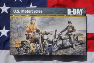 Italeri 322 U.S. Motorcycles  WLA 750 Harley-Davidson